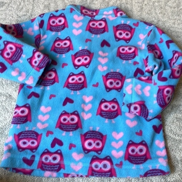 Girls Hanna Andersson Fleece Sweater Size 4 - Picture 4 of 4